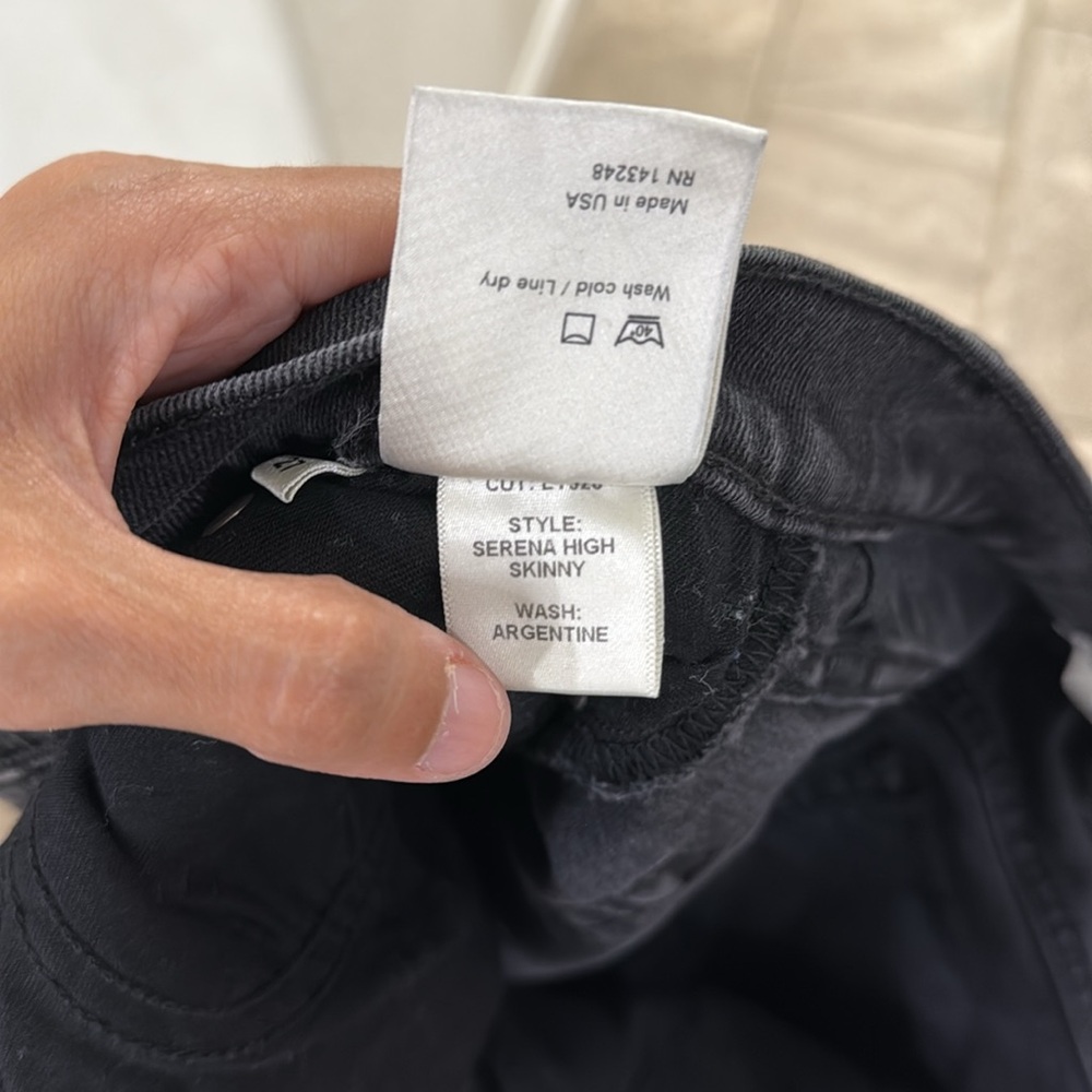 Reformation Serena High‎ Skinny Jean sz 27 - Picture 15 of 15